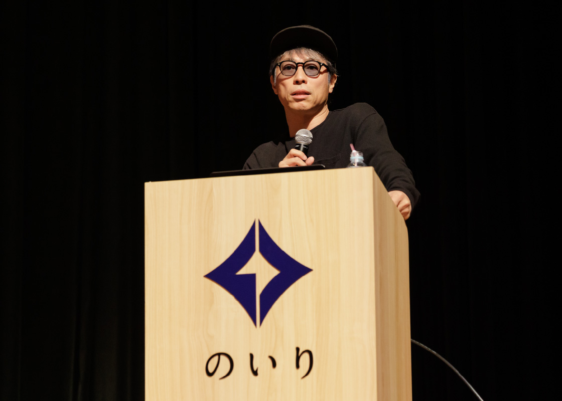 田村淳さん講演風景
